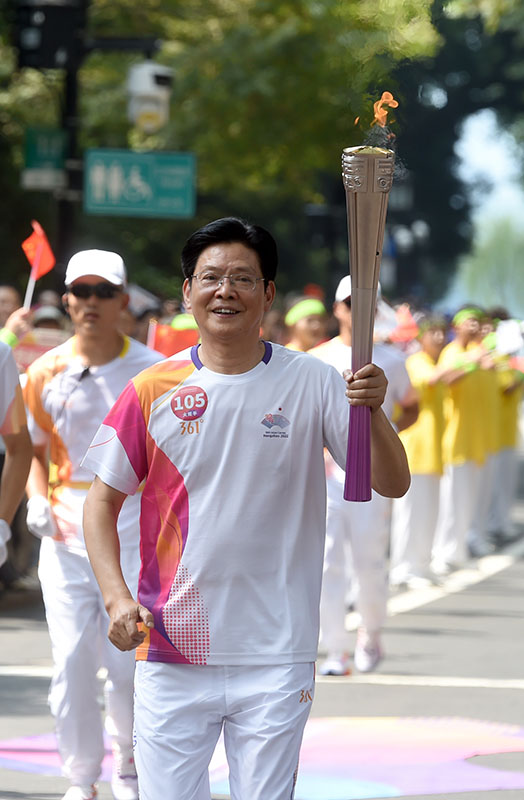 杭州亚运会火炬传递启动