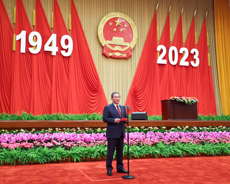 庆祝中华人民共和国成立74周年招待会在京举行