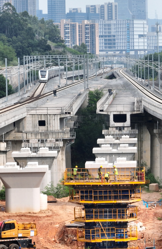 深江铁路建设全面提速