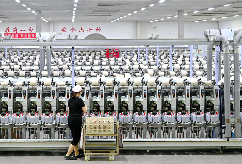 河北滦南：纺纱产业提档升级 助推经济高质量发展