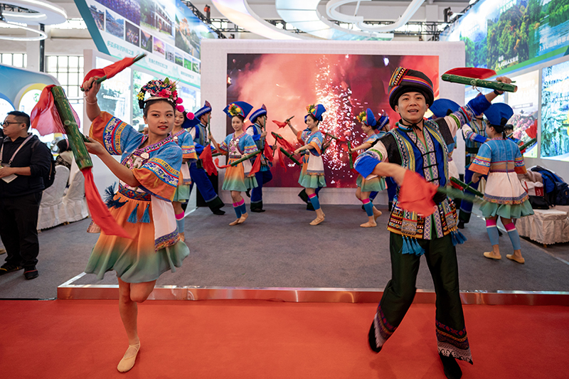 2023中国国际旅游交易会在昆明开幕