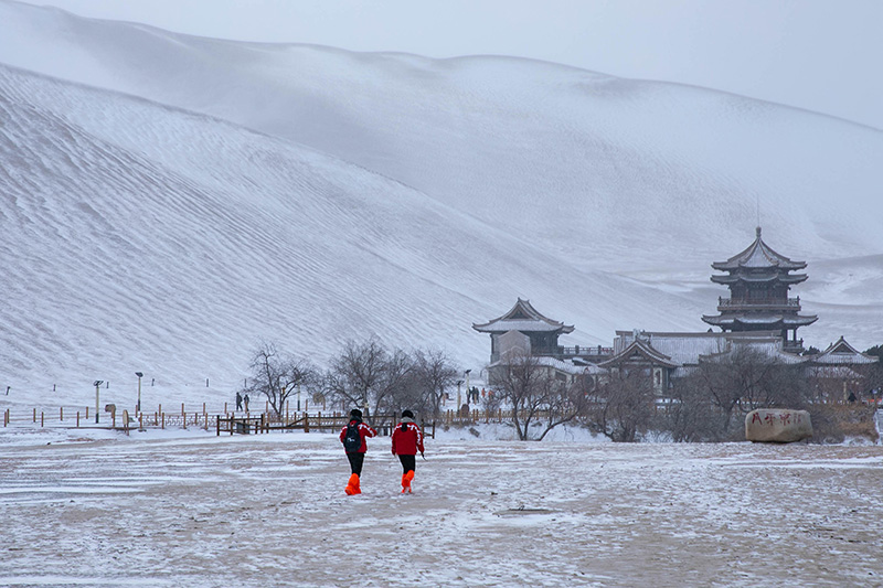 神州大地冬景如画