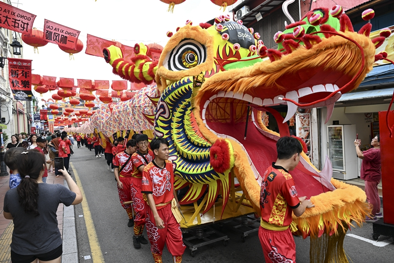 龙行四海 天下同春——世界在浓浓年味中感受中国文化魅力