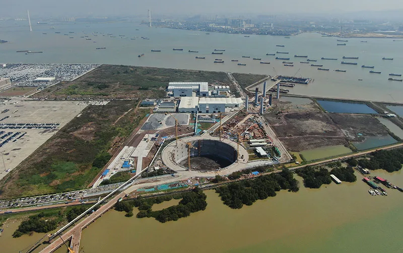 粤港澳大湾区狮子洋通道建设顺利推进