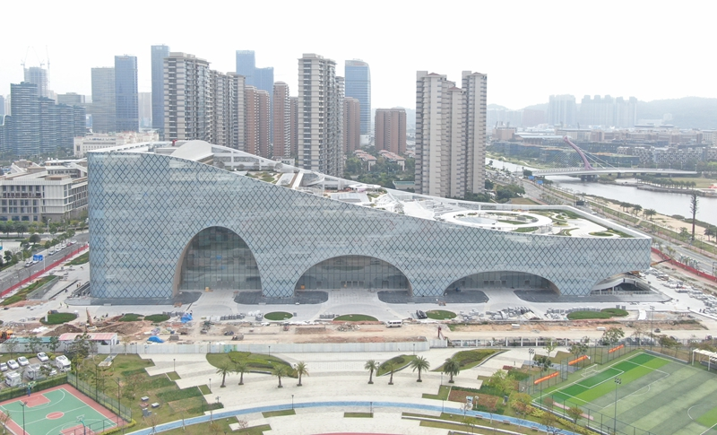 广东珠海:横琴文化艺术中心工程建设整体完工