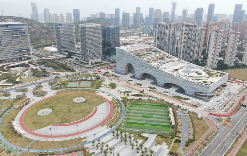 广东珠海:横琴文化艺术中心工程建设整体完工