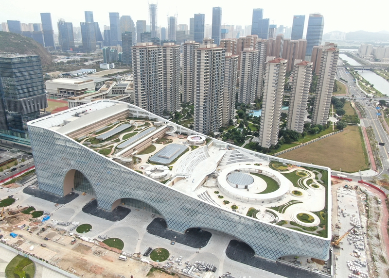 广东珠海:横琴文化艺术中心工程建设整体完工