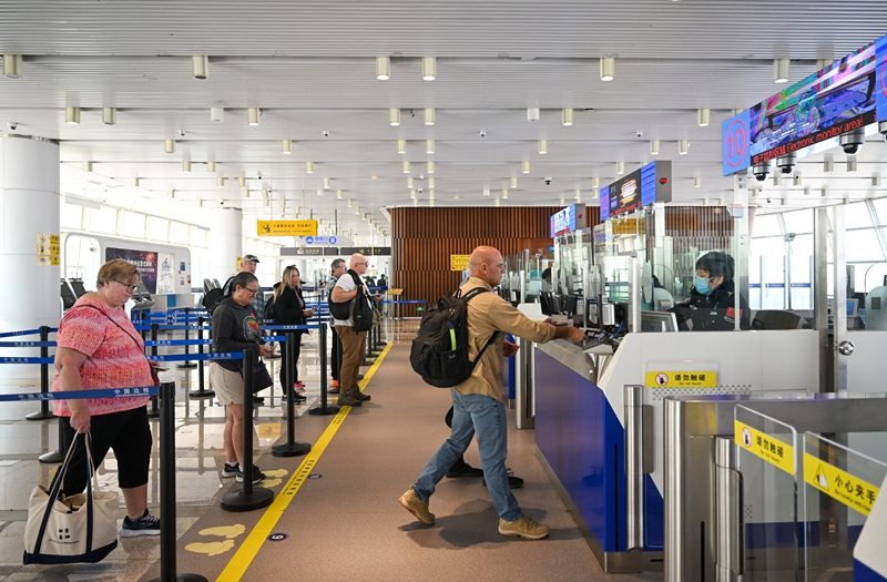 天津:便利举措服务国际邮轮旅客