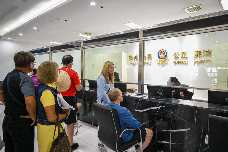 天津:便利举措服务国际邮轮旅客