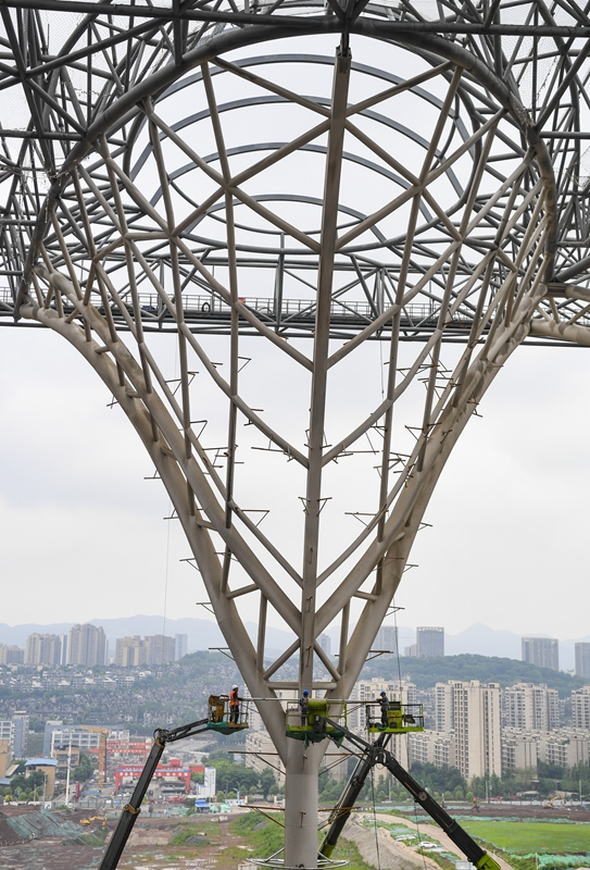 重庆东站建设进展顺利