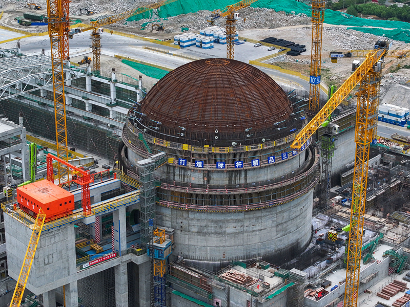 田湾核电基地7、8号机组工程建设有序推进