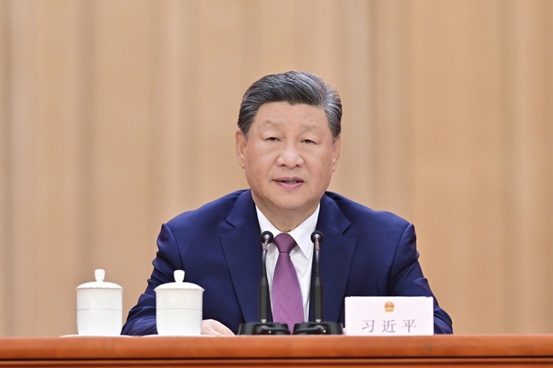 习近平在庆祝全国人民代表大会成立70周年大会上发表重要讲话强调:坚定道路自信理论自信制度自信文化自信 继续把人民代表大会制度坚持好完善好运行好