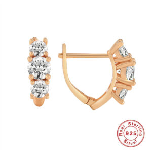 2022 New 925 Sterling Silver Earrings For Women White AAAAA CZ Zirconia Bridal Earrings Wedding Falsion Fine Jewelry Party Gifts