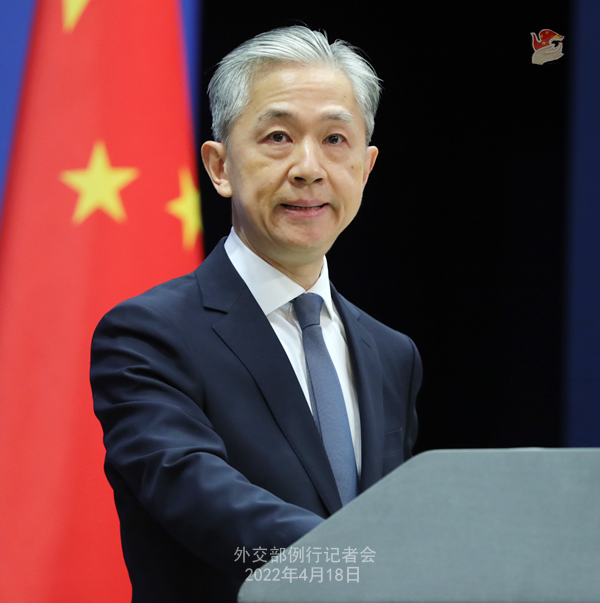 外交部就中国对国际航天合作持何态度等答问