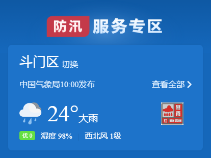 暴雨!大暴雨!这个工具助你提前防备→(附防汛指南)