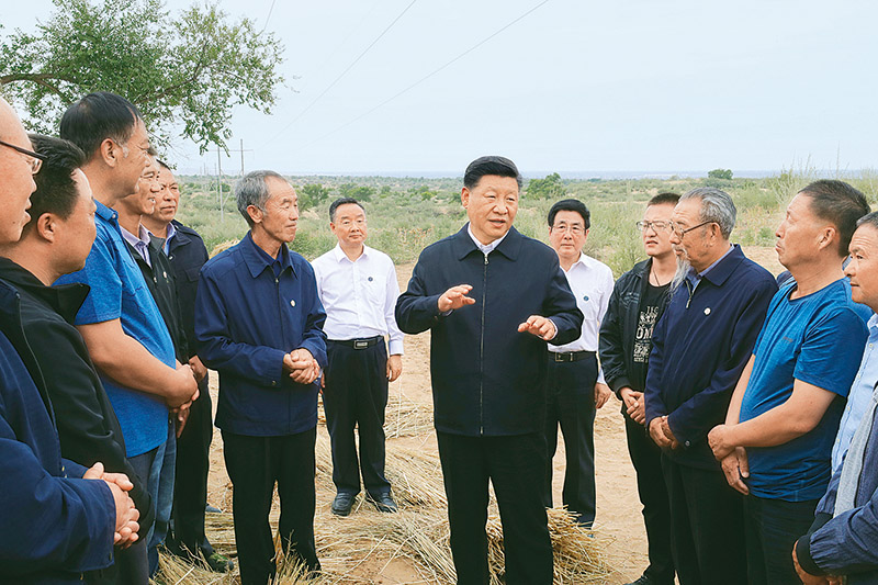 习近平：努力建设人与自然和谐共生的现代化