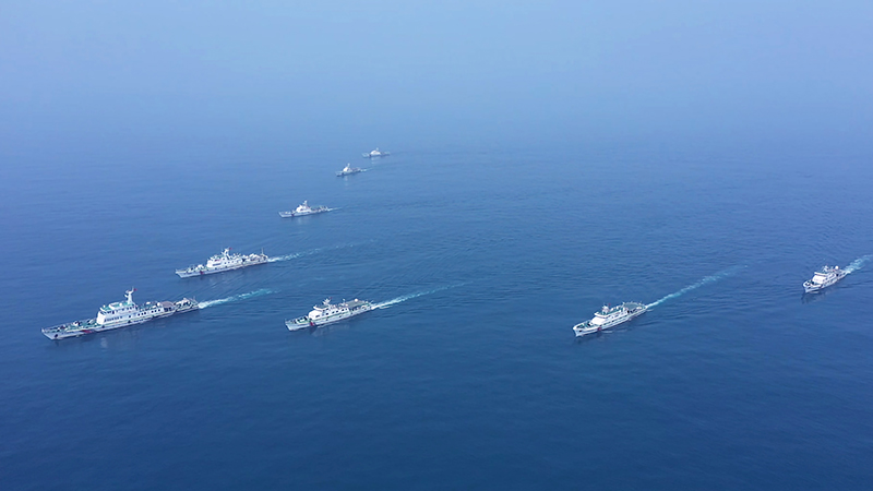 中国海警紧盯热点难点持续强化海上执法监管