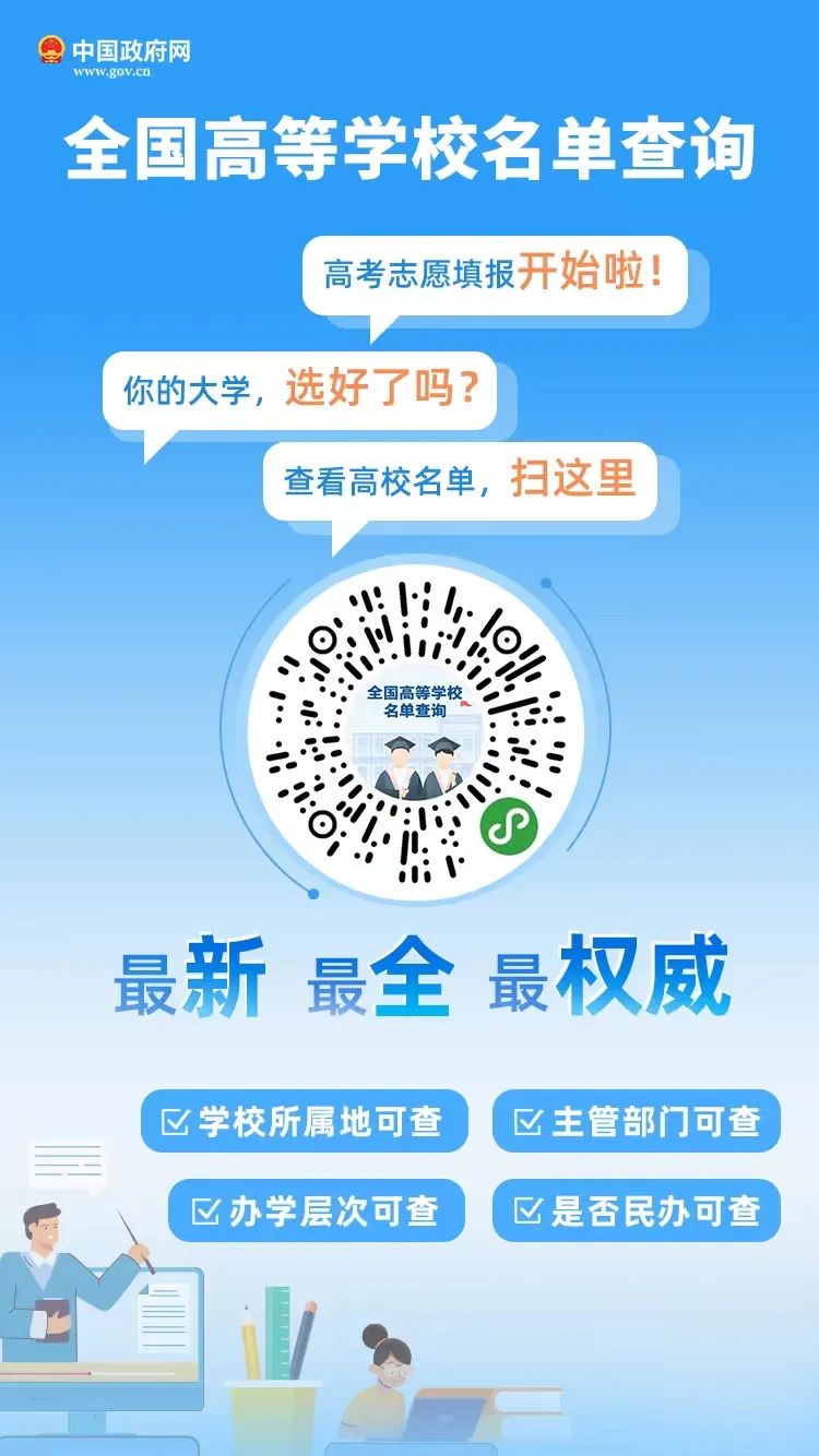 你的理想大学是？最新全国高校名单这里查→