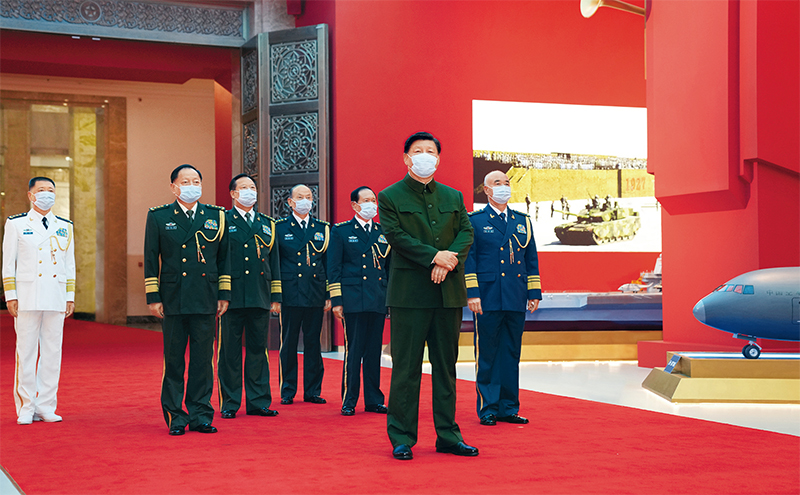 习近平:在庆祝中国人民解放军建军90周年大会上的讲话