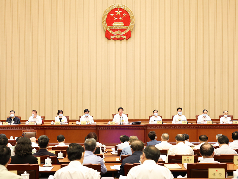 十三届全国人大常委会第三十六次会议在京举行