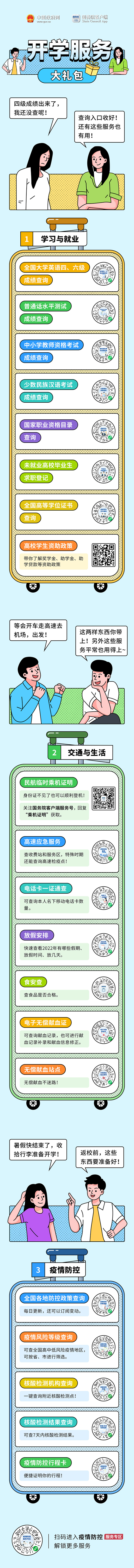 开学必备！这些实用服务别忘带→