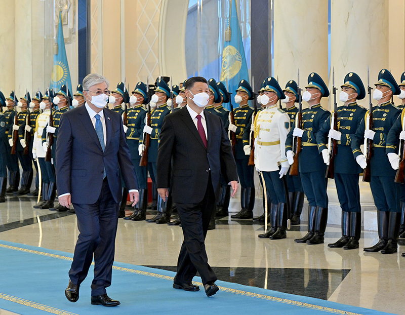 习近平对哈萨克斯坦共和国进行国事访问