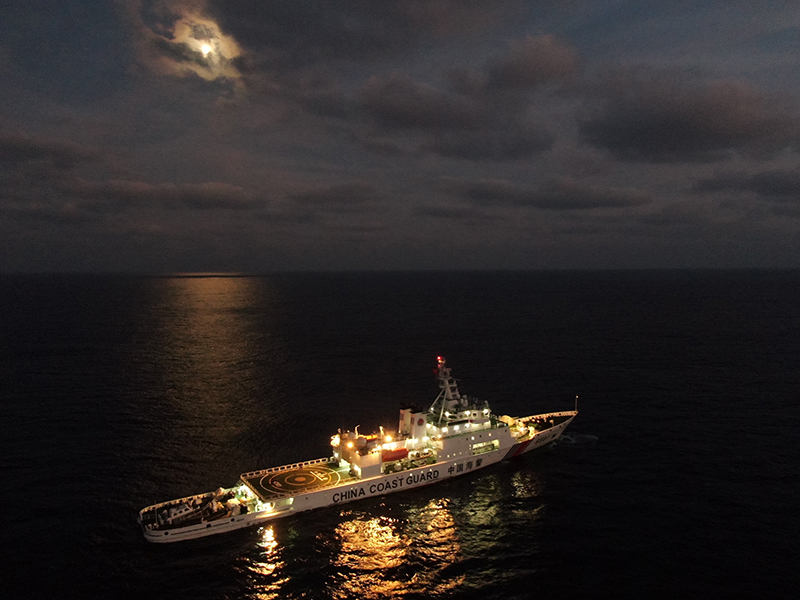 中国海警圆满完成2022年北太平洋公海渔业执法巡航任务