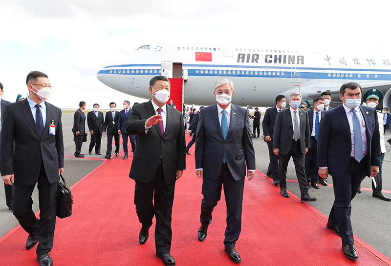 习近平对哈萨克斯坦共和国进行国事访问