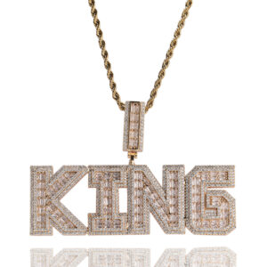High Quality New Iced Out Gold Plated Necklaces Personalized Name Plate Necklace Custom Letter Pendants Hip Hop Fashion Jewelry