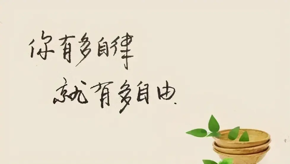 真正的自律，是做到这5件事