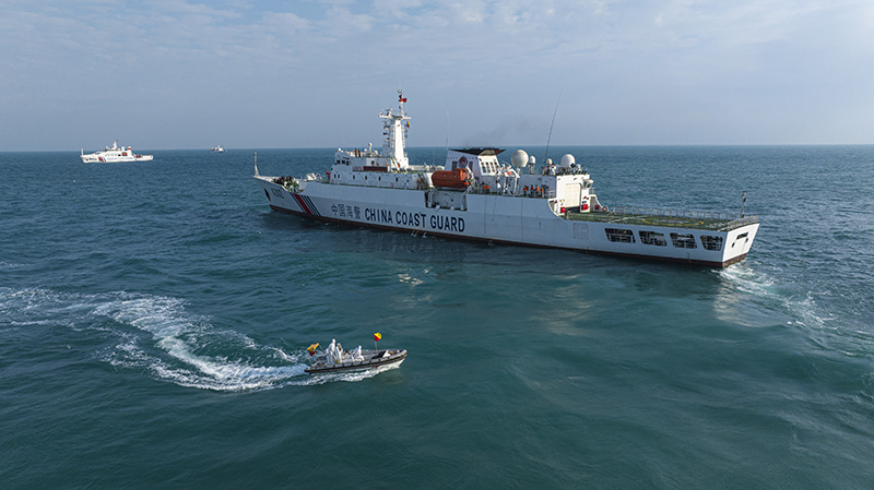 中越海警开展2022年第二次北部湾海域联合巡航