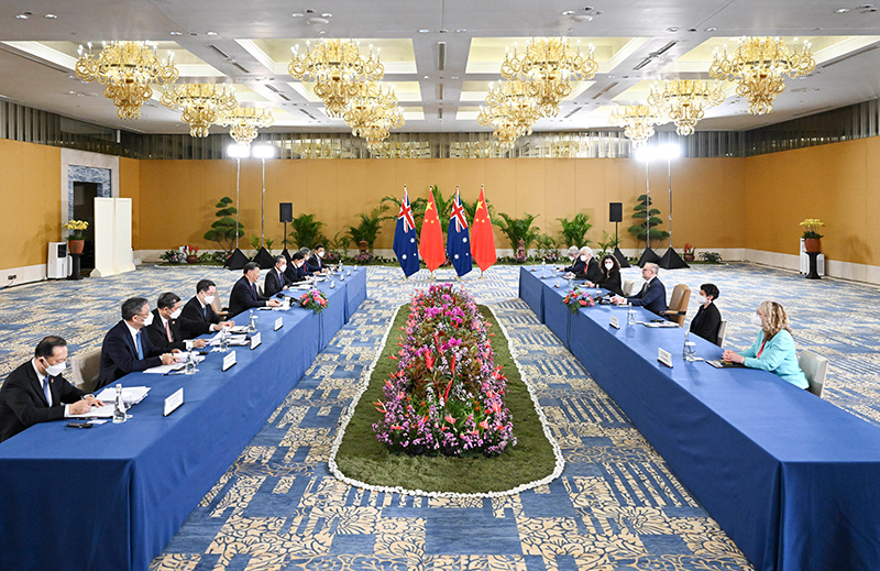 习近平会见澳大利亚总理阿尔巴尼斯