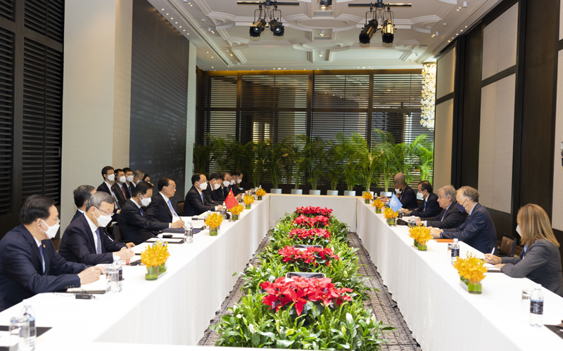 李克强会见联合国秘书长古特雷斯