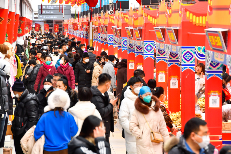 春回大地万象新——各地群众欢欢喜喜过大年