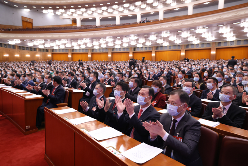 全国政协十四届一次会议举行预备会议 汪洋主持
