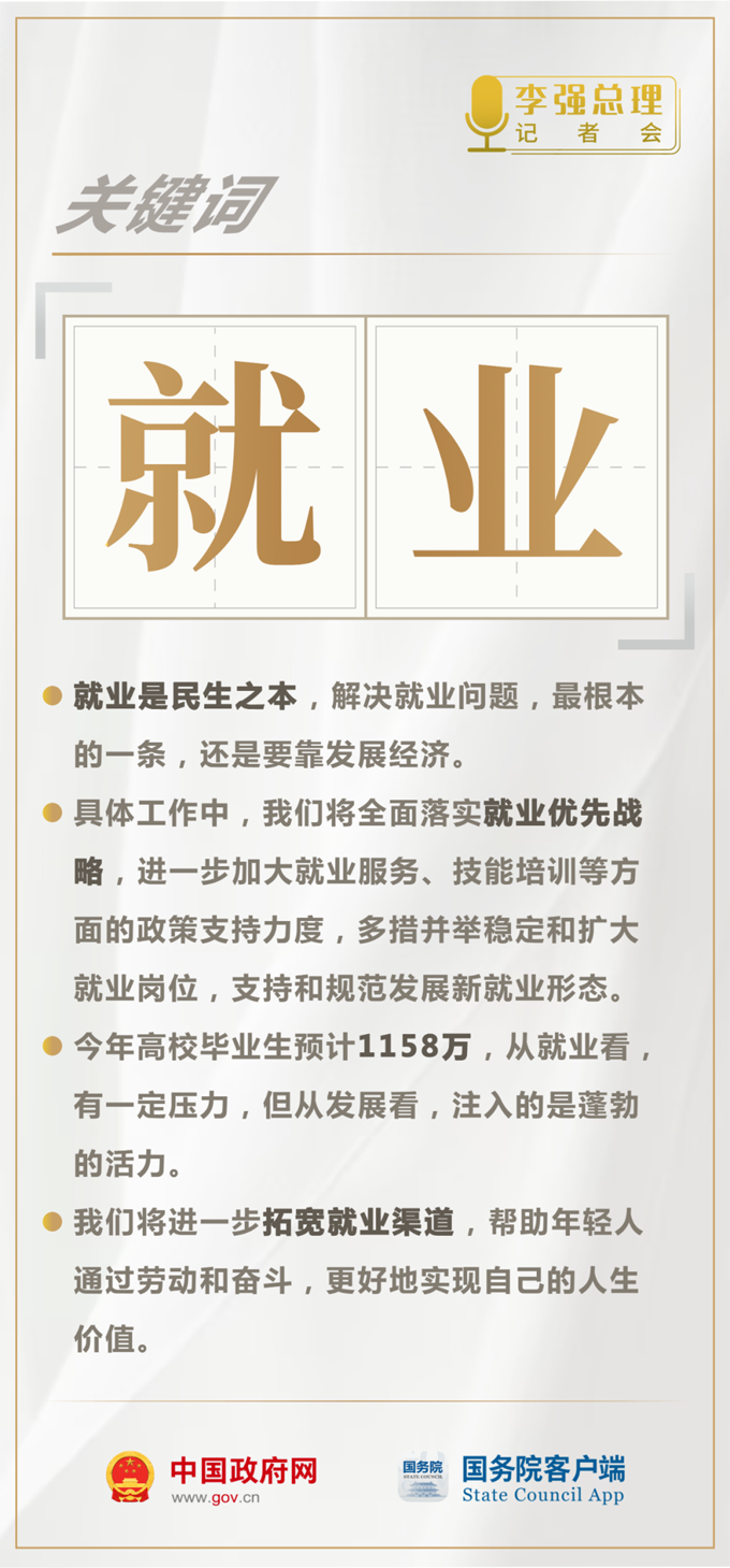 总理记者会，10个关键词必看！