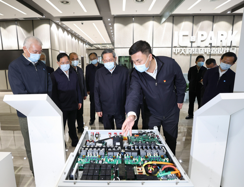 李强在北京市调研独角兽企业发展情况