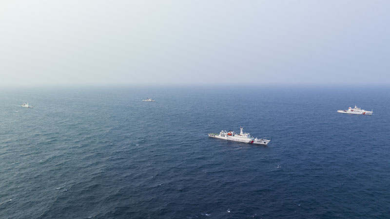 中越海警开展2023年第一次北部湾海域联合巡逻