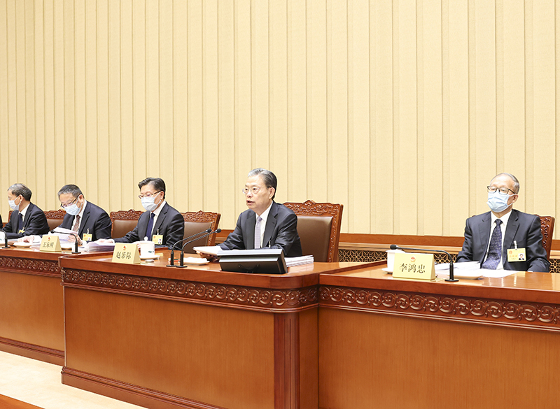 十四届全国人大常委会第二次会议在京举行