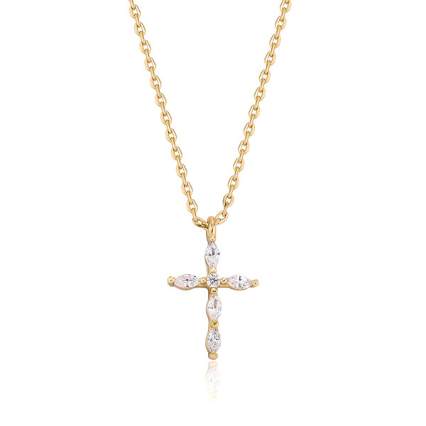 Men Women Hip Hop Bling Bling Cross Pendant Necklaces With O-chain Adjustable Iced Out Necklace Fashion Jewelry Pendants Charms