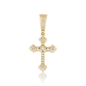 New Iced Out Cross Pendants For Necklace Cubic Zircon Men Women Pendant Hip Hop Jewelry For Gift Fashion Jewelry Pendants Charms