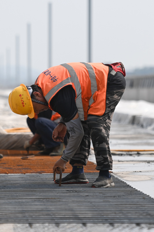 浙江：杭衢铁路建设持续推进