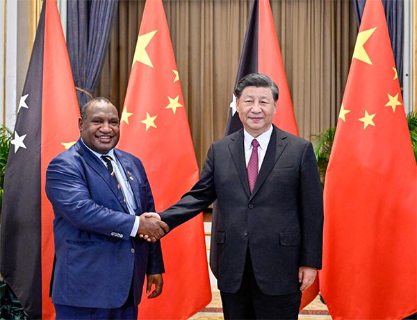 Xi says China develops ties with Pacific Islands not targeting third party, no geopolitical intentions