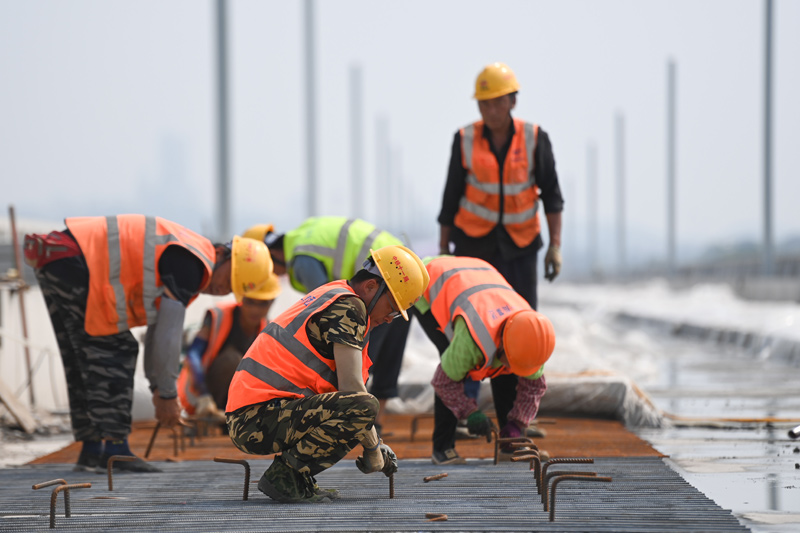 浙江：杭衢铁路建设持续推进