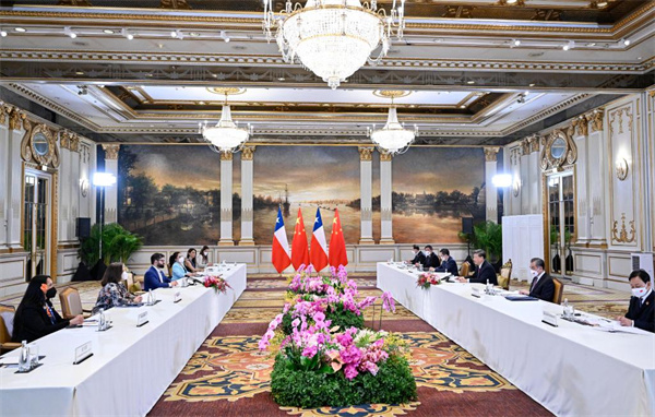 China ready to join Chile for stronger comprehensive strategic partnership, says Xi