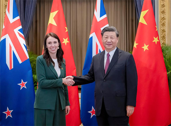 China ready to coordinate with New Zealand for peace, stability in Pacific Islands region, says Xi