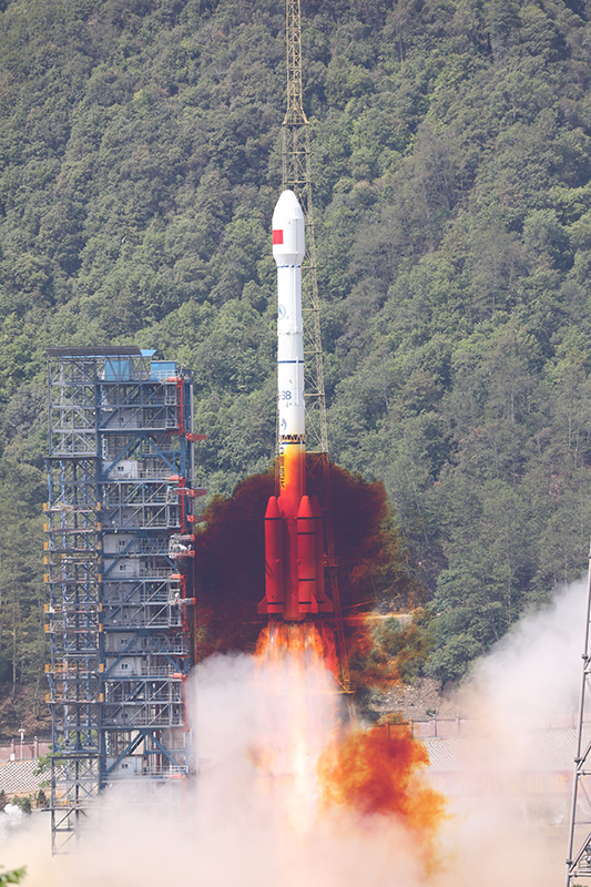 我国成功发射第56颗北斗导航卫星