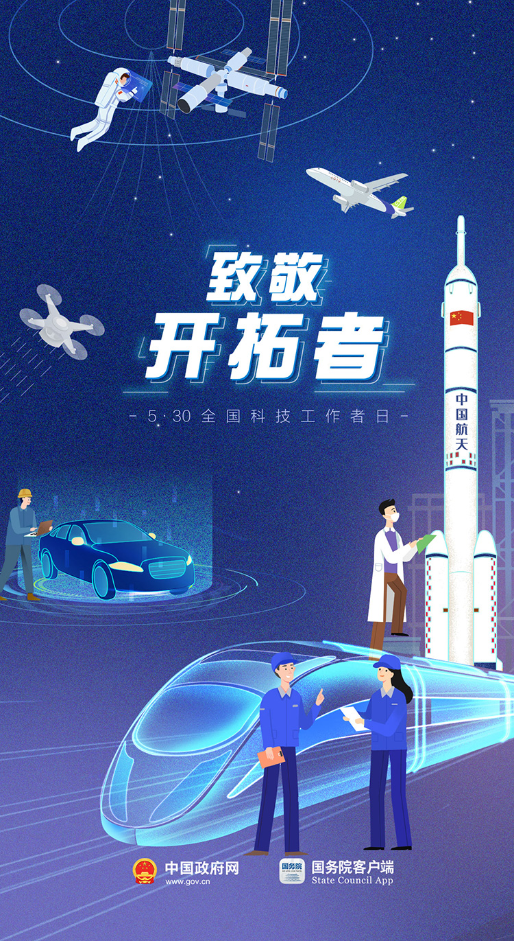 致敬科技工作者！