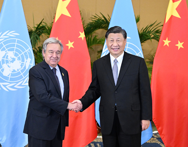 China staunch supporter of UN-centered int’l system: Xi