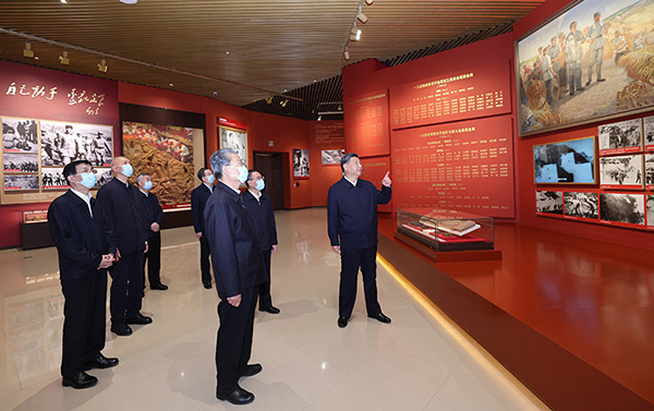 Xi urges efforts to carry forward great founding spirit of CPC and Yan'an Spirit